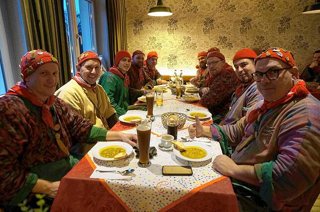 Bild 26: Tiengen im Fasnachttrubel