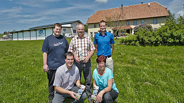 Sie verarbeiten ihre Milch zu regionalem Eis: Die Familie Maier aus Oberwihl leistet damit einen wichtigen Teil für die Direktversorgung ...