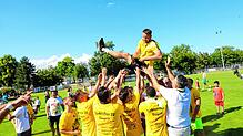 Bild : Der Türk. SV Singen ist Meister und steigt in Landesliga auf