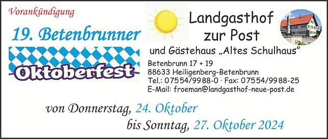 Bild 6: Lindenfest Heiligenberg: Zwei Tage auf dem Postplatz unter der alten Linde feiern
