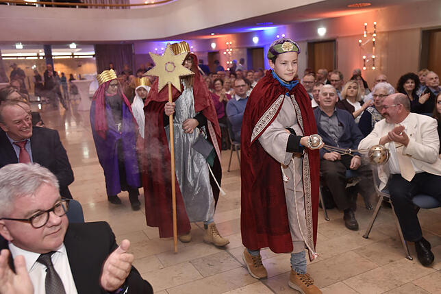 Bild 7: So sah es auf dem Neujahrsempfang in Hüfingen aus