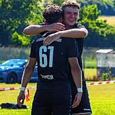 Die Topspieler beim Match in Geisingen: Mert Tuncer (links) und Konstantin Hahn.