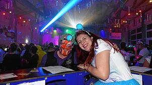 Bild : Landjugendliche feiern gemeinsam Fasnacht